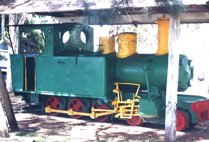 A green and yellow train under a canopy

Description automatically generated